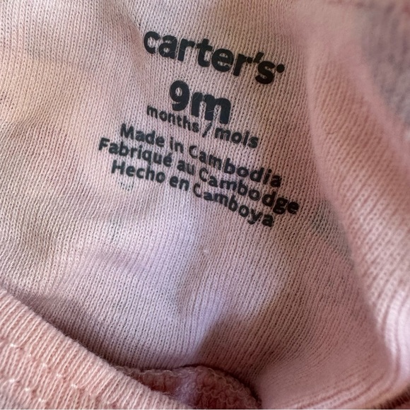 Bundle 9M Baby Girls 9PC Set Lot Dresses Pajama Pants Overall Bubble Onesie - Picture 11 of 12